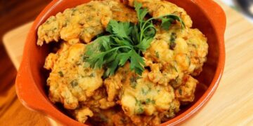 Pataniscas de camarão