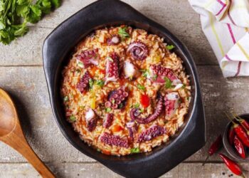 Arroz de polvo à moda de Santa Luzia