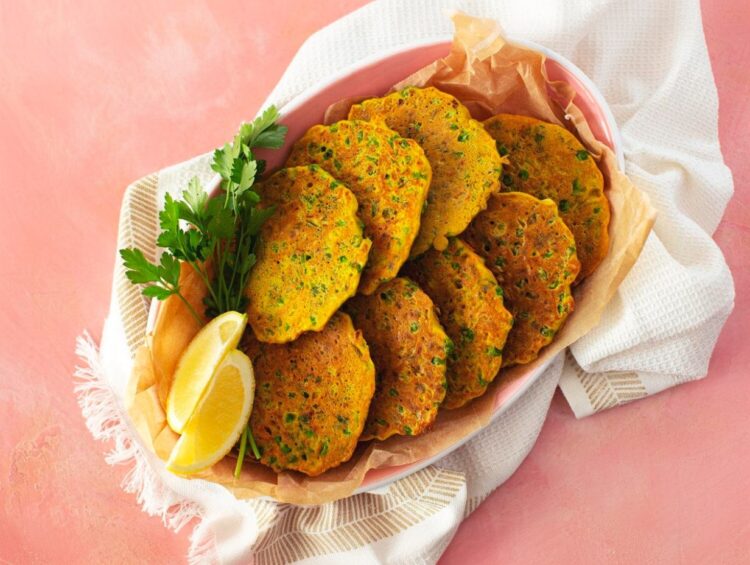 Pataniscas de legumes