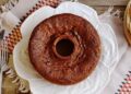 Bolo de café e mel