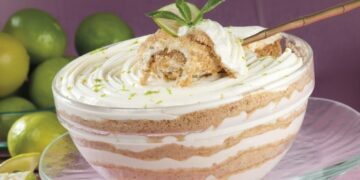 Gelado de bolacha Maria