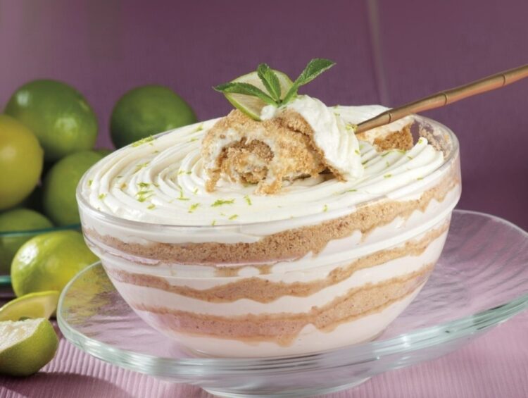 Gelado de bolacha Maria