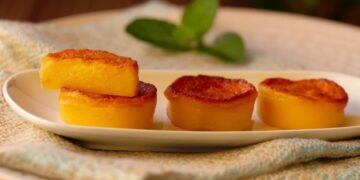 Queijadinhas de laranja