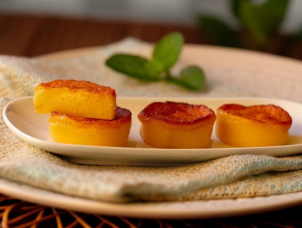 Queijadinhas de laranja