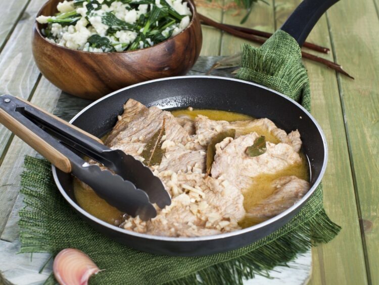 Bifanas no tacho à Portuguesa