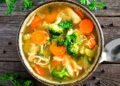 Sopa de legumes tradicional
