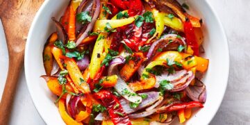 Salada de pimentos assados: simples e cheia de sabor