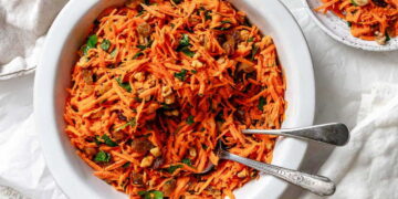 Salada de cenoura à moda portuguesa