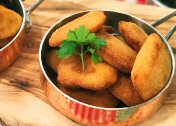 Rissóis de peixe