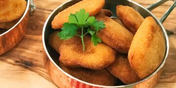 Rissóis de peixe