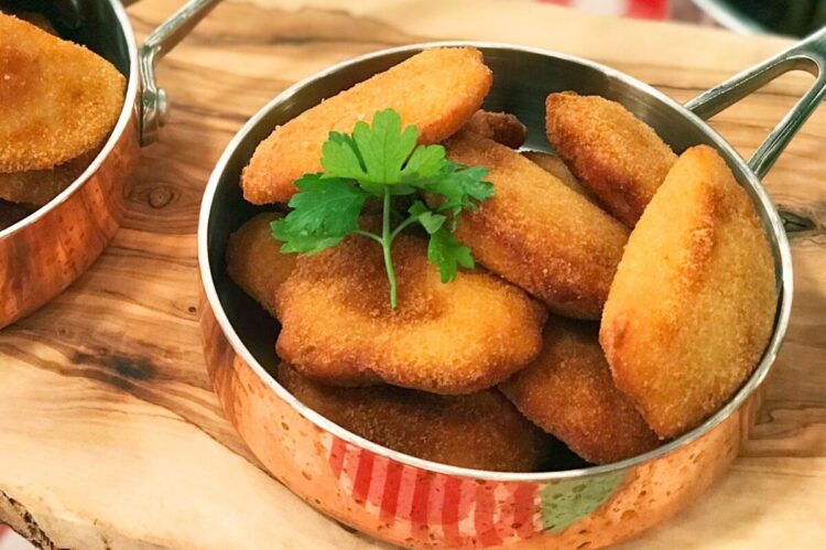 Rissóis de peixe