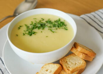 Creme de nabo e batata