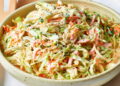 Salada de repolho e cenoura