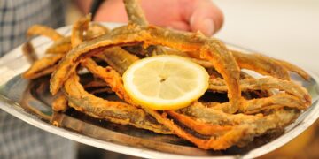 Enguias fritas à moda de Aveiro