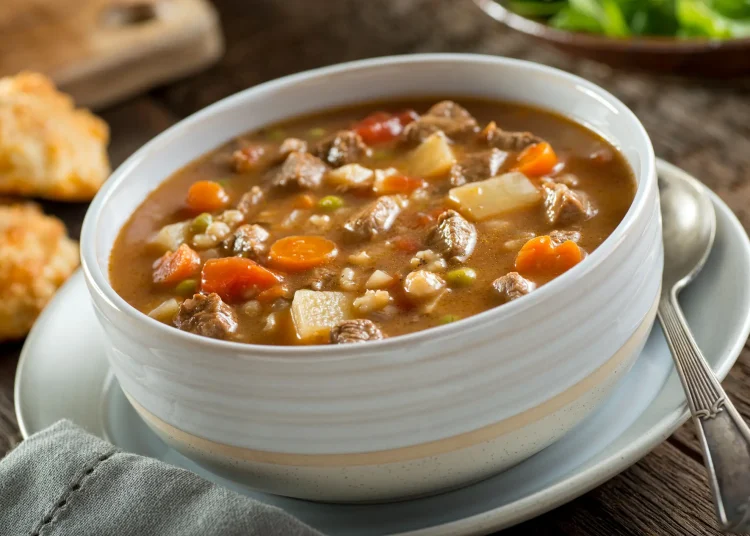 Sopa de feijão preto