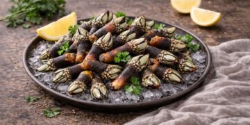 Percebes cozidos
