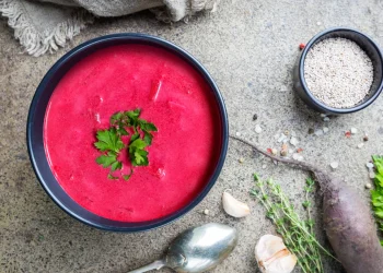 Gaspacho de beterraba